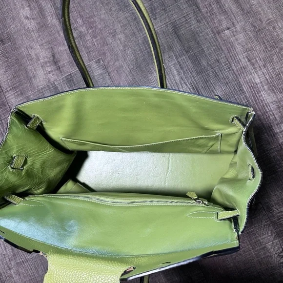 Hermes Birkin Bag 35 Light Green - Picture 13 of 17